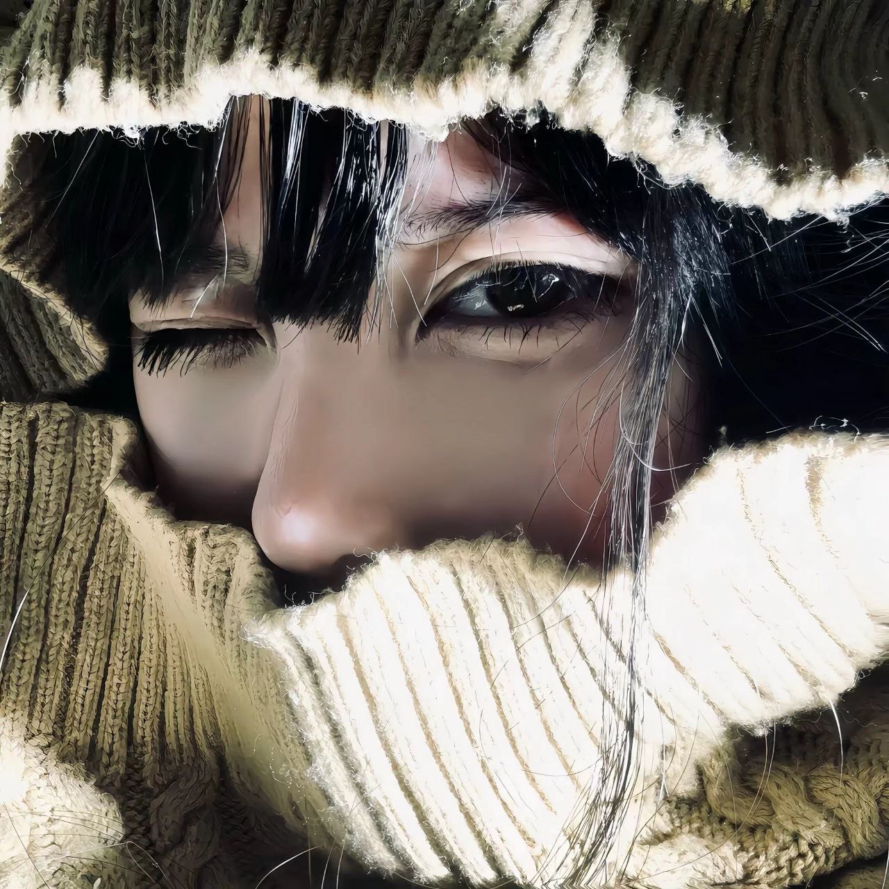 纯帅系列女生头像-原笔记