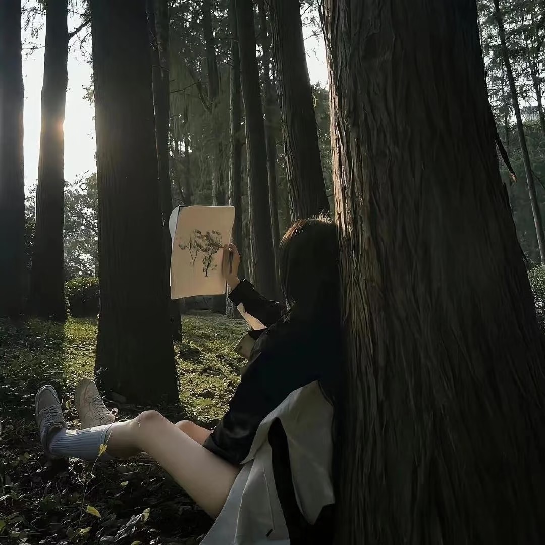 WeChat｜女头像，当野火吻过荒原-原笔记