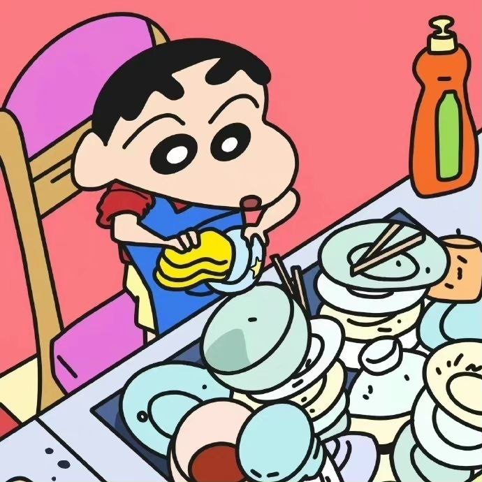 蜡笔小新头像-原笔记