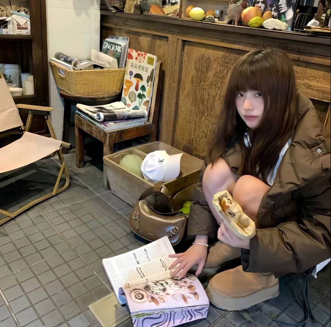 甜酷风女头像-原笔记