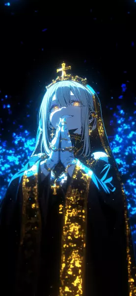 超绝美氛围感二次元全屏壁纸