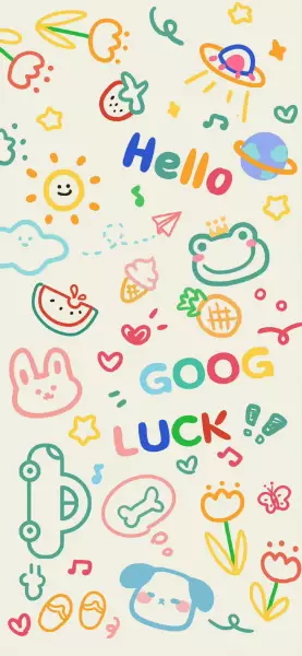 卡通治愈系壁纸 ​​​