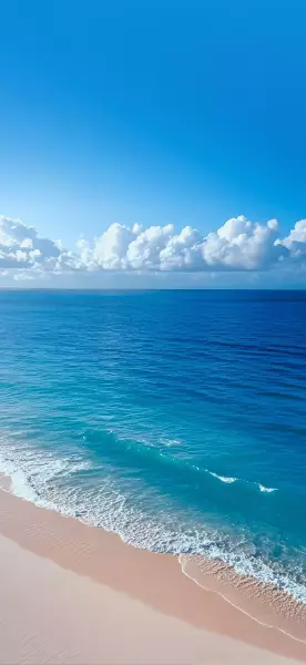 蓝色大海手机壁纸海洋沙滩海边