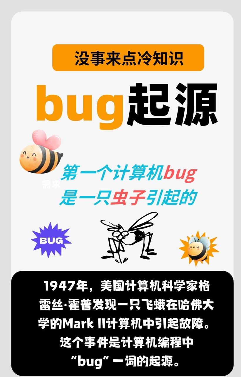 bug的起源